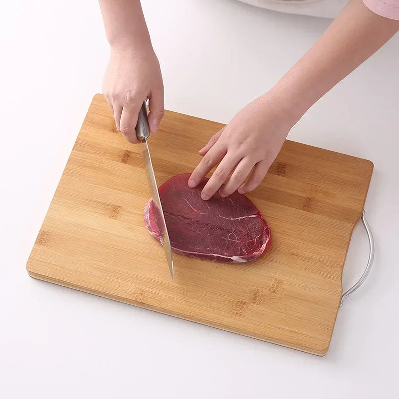 planche decouper bois viande